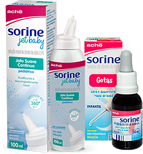 sorine jet baby e gotas recém-nascidos e bebês